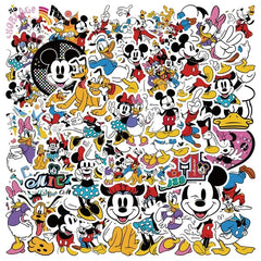 50/100pcs Disney Mix Cartoon Stickers