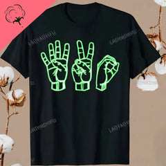 Sign Language 420 T-shirts