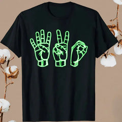 Sign Language 420 T-shirts