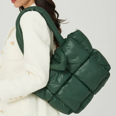 Padded Puffer Handbag