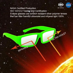 Plastic Solar Eclipse Glasses