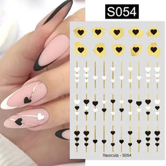 3D Laser Sakura Nail Decor