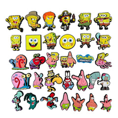 Bikini Bottom Friend Shoe Charms