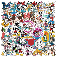 50/100pcs Disney Mix Cartoon Stickers