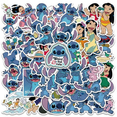 50/100pcs Disney Mix Cartoon Stickers