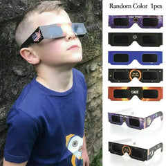 Solar Eclipse Glasses: Safety Shade Direct View Of The Sun