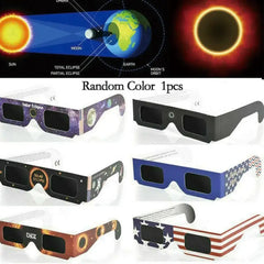 Solar Eclipse Glasses: Safety Shade Direct View Of The Sun