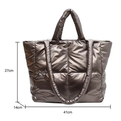 Padded Puffer Handbag