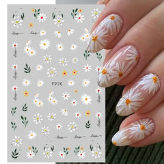 3D Laser Sakura Nail Decor