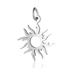 Solar Eclipse Pendants Laser Cut Sun Charms