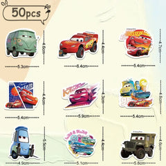 50/100pcs Disney Mix Cartoon Stickers