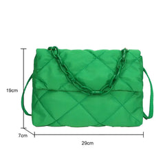 Padded Puffer Handbag