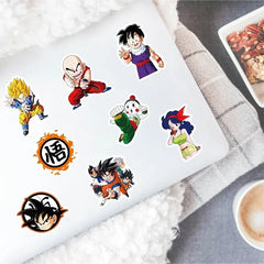 50/100Pcs Dragon Ball Anime Stickers