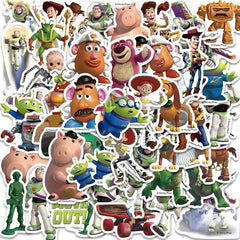 50/100pcs Disney Mix Cartoon Stickers