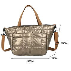 Padded Puffer Handbag