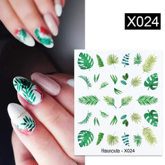 Harunouta Sheet Water Decals for Nails