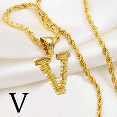 A-Z Pendant Rope Chain