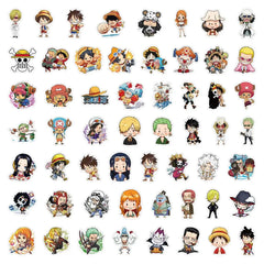 10/30/55pcs One Piece Anime Stickers