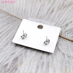 Pot Leaf Stud Earrings