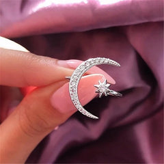 Crescent Moon Ring