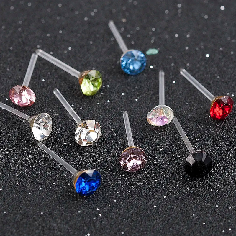 Rhinestone Crystal Stud Earrings