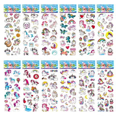 5 Sheet Puffy Stickers for Kids