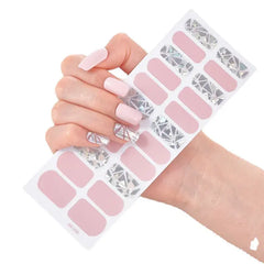 Fashionable Diamond Nail Wraps