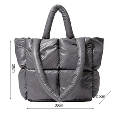 Padded Puffer Handbag