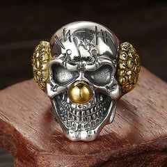 Joker Skull Ring