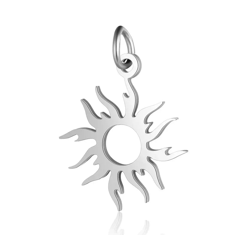 Solar Eclipse Pendants Laser Cut Sun Charms