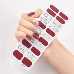 Fashionable Diamond Nail Wraps