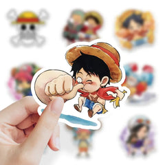 10/30/55pcs One Piece Anime Stickers