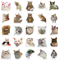 50PCS Cat Stickers