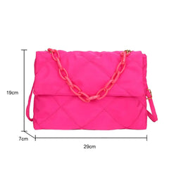 Padded Puffer Handbag