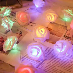 LED Rose String Lights