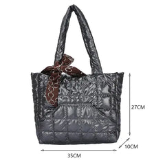 Padded Puffer Handbag