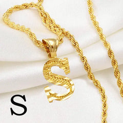 A-Z Pendant Rope Chain