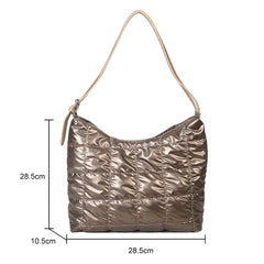 Padded Puffer Handbag