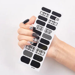 Fashionable Diamond Nail Wraps