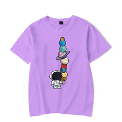 Space Ice Cream Astronaut T-shirt