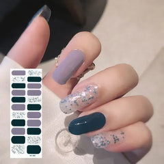 Fashionable Diamond Nail Wraps