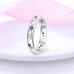 Celestial Sparkling Solar Crystal Ring