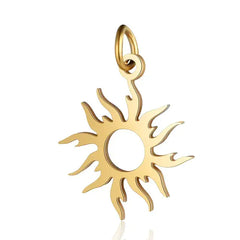 Solar Eclipse Pendants Laser Cut Sun Charms