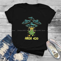 Area 420: Stoned U.F.O. T-Shirt