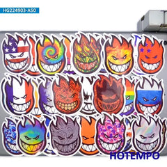 Retro Graffiti Sticker Decals