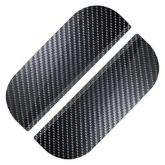 2Pcs Car Rearview Mirror Carbon Fiber Rain Cover