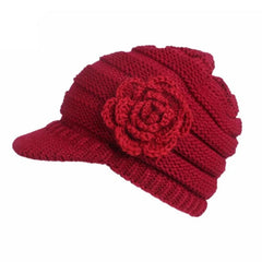 Embroidered Wool Beanie