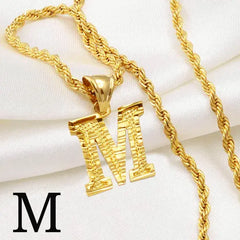 A-Z Pendant Rope Chain