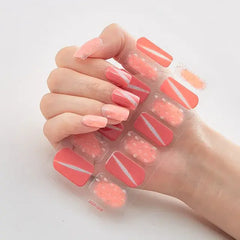 Vibrant Nail Wrap colors