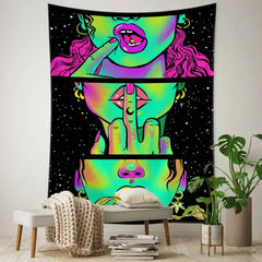 Big Trippy Wall Tapestry